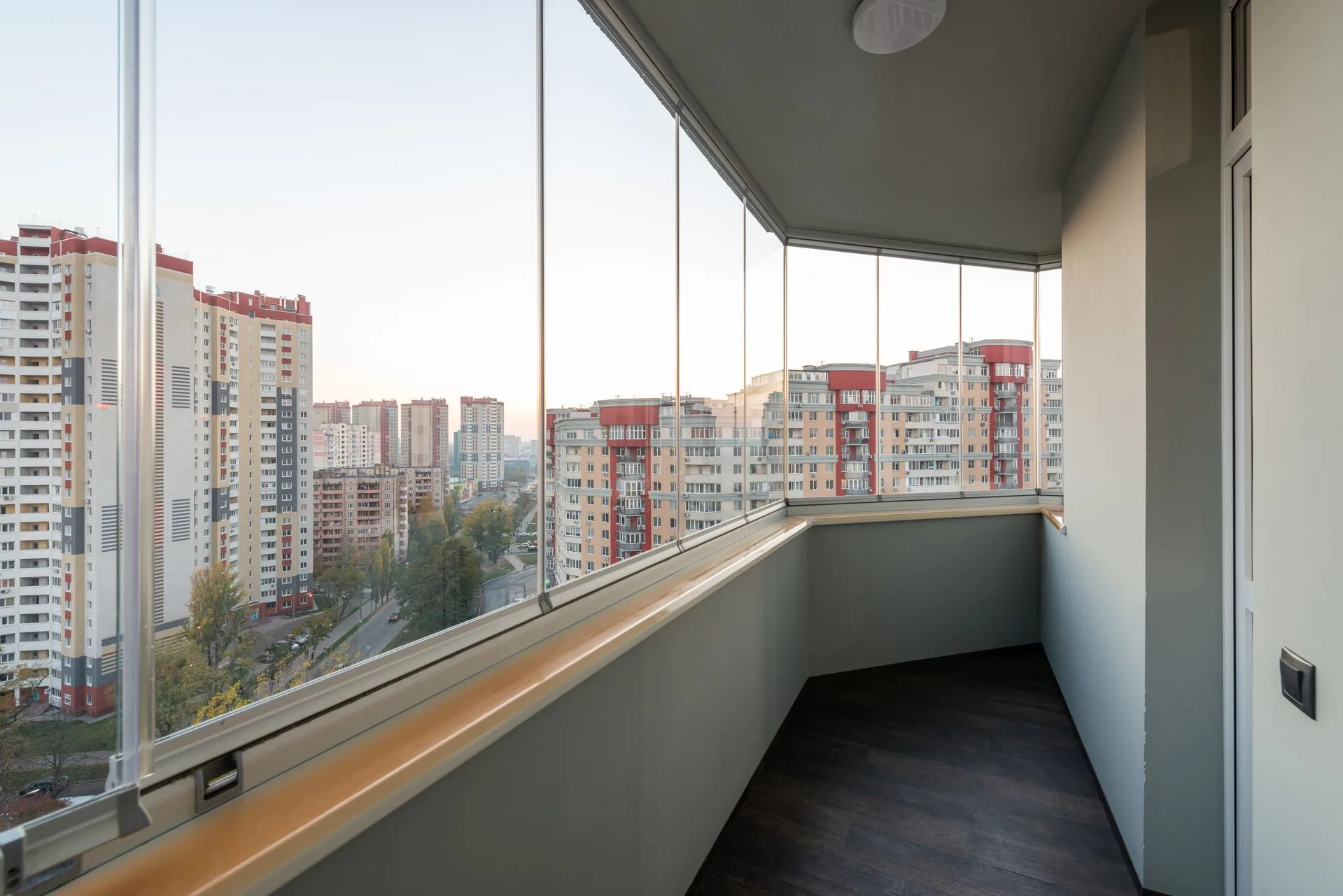 Cortina de vidro retrátil ou fixa Cortina de vidro retrátil ou fixa